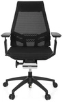 GENIDIA SMART BLACK | Netz - Profi B&uuml;rostuhl Schwarz