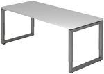 REGO 19 G | Schreibtisch - 180 x 80 h&ouml;henverstellbar Grau/Graphit