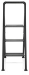 SOLID W6 | 3 Stufen - Klappleiter Schwarz