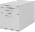 SIGNA TC20 BS - Rollcontainer Grau B&uuml;gelgriff Metall