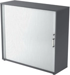 BETA 1733S | Rollladenschrank | 3 OH - Chromgriff Metall Graphit