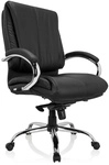 XXL H 100 | Kunstleder - XXL Drehstuhl Schwarz
