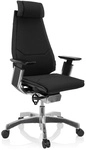 GENIDIA PRO | Stoff - High End B&uuml;rostuhl Schwarz