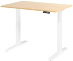 XMKA 12 W | Schreibtisch - Ahorn 120 x 80 elektrisch h&ouml;henverstellbar