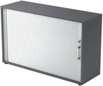 BETA 1732S | Rollladenschrank | 2 OH - Chromgriff Metall Graphit