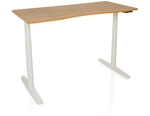 STAND PRO R | 140x70 - Elektrisch h&ouml;henverstellbarer Schreibtisch Eiche