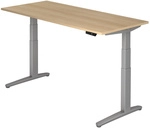 XBHM 19 SS | Schreibtisch - 180 x 80 Eiche elektrisch h&ouml;henverstellbar