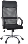 Stryka Net | Netzstoff - Home Office Chefsessel Schwarz