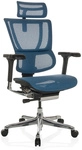 ERGOHUMAN SLIM GEN2 | Netz - Luxus Chefsessel Blau