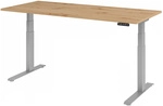 XDKB 19 S | Schreibtisch - 180 x 80 Asteiche elektrisch h&ouml;henverstellbar