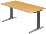XTRA XB 16 GC | Schreibtisch - Buche 160 x 80 h&ouml;henverstellbar