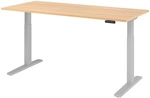 XMKA 19 S | Schreibtisch - 180 x 80 Eiche elektrisch h&ouml;henverstellbar