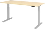 XMKA 19 S | Schreibtisch - Ahorn 180 x 80 elektrisch h&ouml;henverstellbar