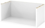 FlexWall | 1 OH | Aufsatzkorpus - Wei&szlig;