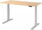 XMKA 16 S | Schreibtisch 160 x 80 elektrisch h&ouml;henverstellbar Eiche