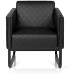 ARUBA BLACK | 1-Sitzer - Polstersessel Schwarz