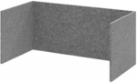 FlexWall | 1 OH | Einhausung - Grau