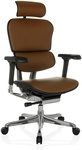 ERGOHUMAN GEN2 | Leder - Luxus Chefsessel Dunkelbraun