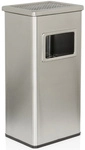 CLEAN I | 16L - Standaschenbecher Silber
