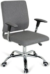 CHARLES I - Home Office Chefsessel Dunkelgrau