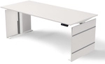 FORM 4 180 | 180x80 | Schreibtisch elektrisch h&ouml;henverstellbar - Stehschreibtisch