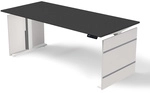 FORM 4 180 | 180x80 | Schreibtisch elektrisch h&ouml;henverstellbar - Stehschreibtisch