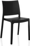 T37 V - Outdoor Stuhl Schwarz