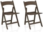 TRAVANO 1 - Outdoor Stuhl Braun