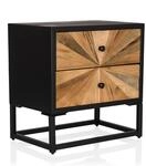 SANTJAGO BLACK SUN S - Sideboard Holzfarben dunkel