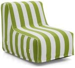 Sitzolo Air - Luftsofa Gr&uuml;n/Wei&szlig;