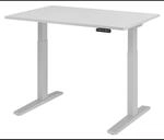 XMKA 12 S | Schreibtisch 120 x 80 elektrisch h&ouml;henverstellbar Grau