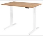 XMKA 12 W | Schreibtisch 120 x 80 elektrisch h&ouml;henverstellbar Nussbaum
