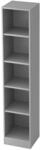 SIGNA B 6040 5 OH Regal 40 cm Grau