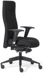 ROVO XP - Luxus Chefsessel Schwarz mit Stoff hoch Rovo Chair