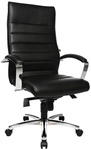 TD Lux 10 Leder - Profi Chefsessel Schwarz