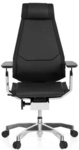 GENIDIA PRO | Leder - High End B&uuml;rostuhl Schwarz