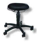 BALANCE 10 - Drehhocker Schwarz Stoff