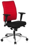 PRO-TEC 350 - Profi B&uuml;rostuhl Schwarz / Rot