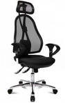 OPEN POINT SY SOMO - Profi Chefsessel Schwarz Stoff