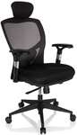 VENUS BASE - High End B&uuml;rostuhl Silbergrau/Schwarz