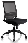 PORTO ECO - Profi B&uuml;rostuhl Schwarz