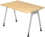 ATOS 12 S | Schreibtisch - Ahorn 120 x 80 h&ouml;henverstellbar