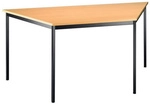 VEKTOR 6 - Buche 160 x 69 Gestell Schwarz