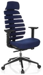 ERGO LINE II PRO | Stoff - Profi B&uuml;rostuhl Blau
