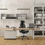 ERGO LINE II PRO | Stoff - Profi B&uuml;rostuhl Schwarz