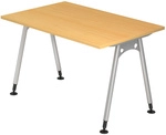 ATOS 12 S | Schreibtisch - Buche 120 x 80 h&ouml;henverstellbar