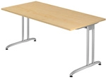 BELA 16 S | Schreibtisch 160 x 80 Ahorn