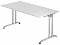 BELA 16 S | Schreibtisch - Weiß 160 x 80