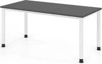 hjh OFFICE PRO HS16_W_A, hjh OFFICE PRO HILO 16 S | Schreibtisch - Wei&szlig; 160 x 80