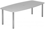 KARAT 22 C - Karat Grau 220 x 103 mit Chromfu&szlig;